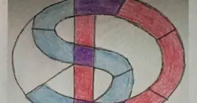 Boehm Blog over gebrandschilderd glas: Monogramcadeau voor gebrandschilderd glas